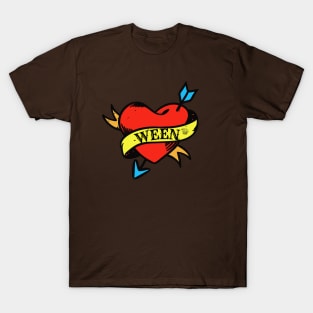 WEEN Heart Tattoo T-Shirt